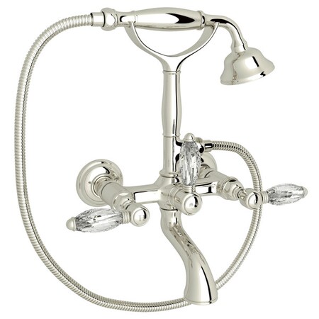 Rohl Exposed Wall Mount Tub Filler A1401LCPN